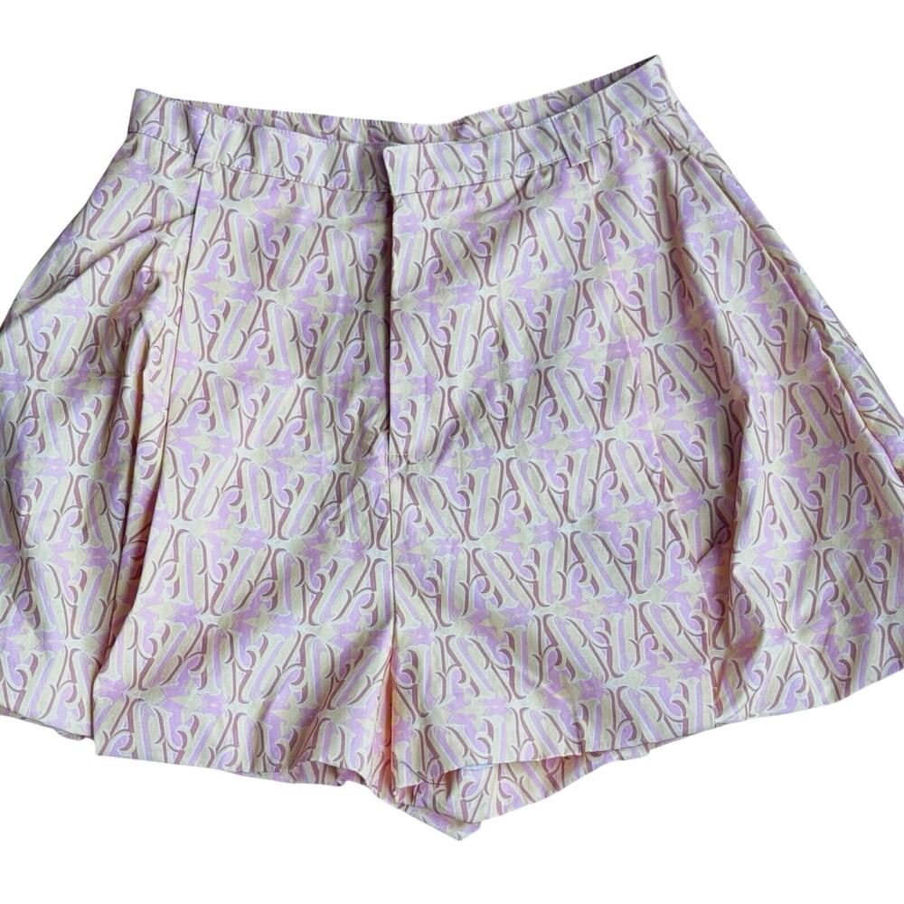 New AGUA by Agua Bendita Bermejo Cropped Top and Cudi 2 piece set Pink Sz S - Picture 6 of 16